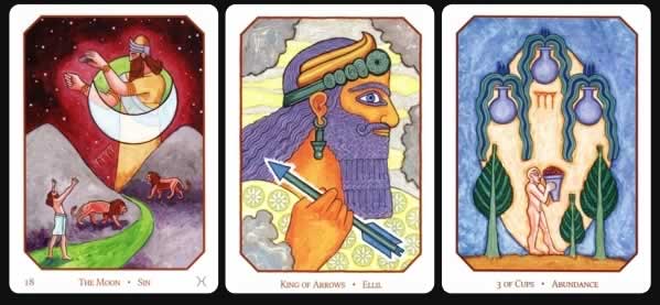 Babylonian Tarot by Sandra Tabatha Cicero